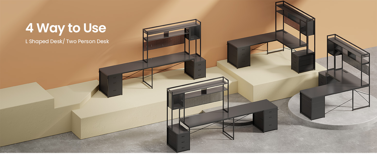 l shaped desk