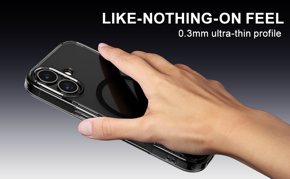 LIKE-NOTHING-ON FEEL 0.3mm ultra-thin profile