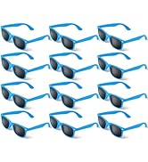 ANPUNAT 12 Pack Party Sunglasses in Bulk for Birthday Party Beach Pool Party Travel Picnic Party ...
