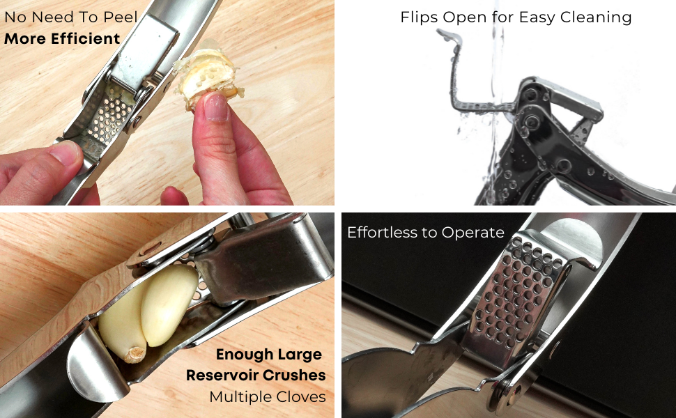 Garlic Press , Garlic mincer , Garlic crusher , press