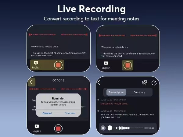 translation earbuds real time