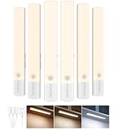Motion Sensor Light Indoor, 60led Rechargeable Under Cabinet Lighting Wireless, Closet Lights Mot...