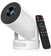 DreamFair Mini Projector with WiFi and Bluetooth | 4K 1080P 170 ANSI Auto Keystone Correction | 2...
