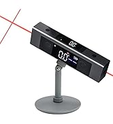 Protractor Digital Inclinometer, Angle Measure L-as-er Ruler, with Bi-directional Red Light Marki...