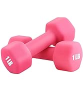Portzon Weights Dumbbells 10 Colors Options Compatible with Set of 2 Neoprene Dumbbells Set,1-15 ...