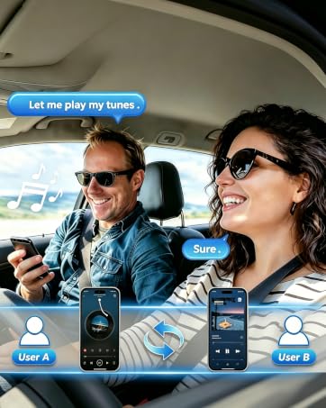 Wireless CarPlay adapter with button control for quick disconnect, reconnect and easy switching