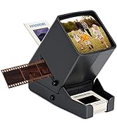 35mm Slide Viewer, Film Negative and Slide Viewer with 3X Magnification and LED Lighted Illuminat...