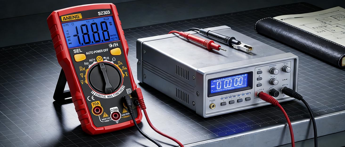 Multimeter Kit with Non Contact Voltage Tester