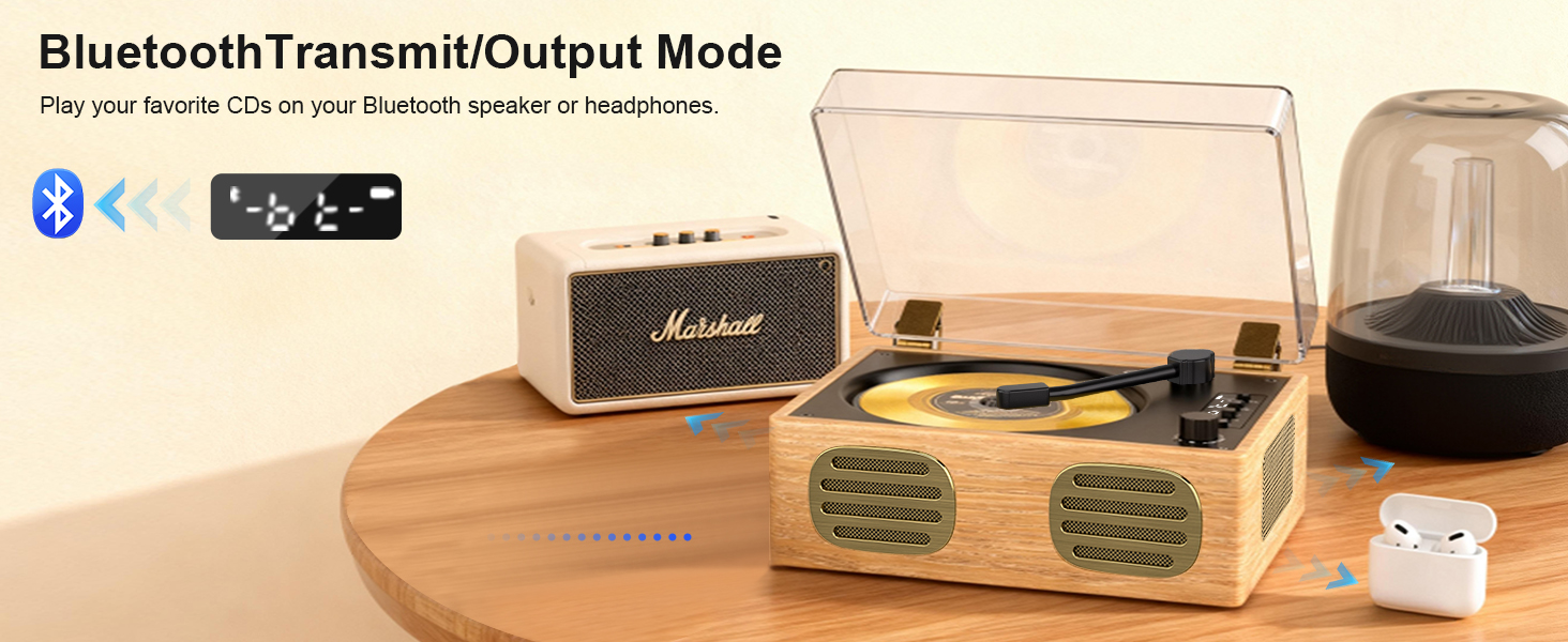cd player with Bluetooth output