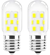 LED Microwave Light Bulb Over Stove Appliance 8206232A 40W Incandescent Equivalent, E17 LED Bulb ...