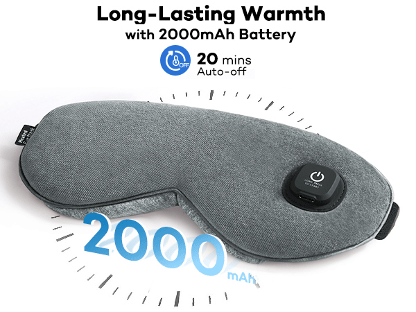 heated eye mask