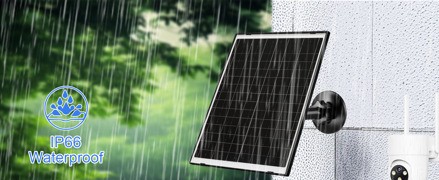 Solar Panel for Security Camera