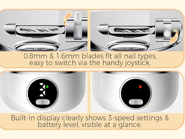 Electric nail clipper