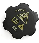 CADUFUELLY 68442532AA Radiator Coolant Reservoir Cap Replacement for Chrysler, for Jeep, for Dodg...