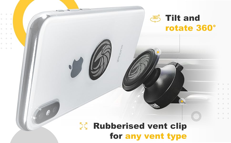 vent phone mount for car