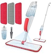 Spray Mops for Floor Cleaning Microfiber Wood Floor Mop Wet Spray Mop for Home Commercial Hardwoo...