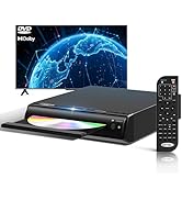 165mm Mini HDMI DVD Player Compatible with DVD/DVD±R/DVD±RW/CD/CD-R/CD-RW/JPG