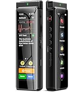 8GB Digital Voice Recorder with Playback, Innioasis R1 Full Touchscreen Voice Recorder with Bluet...