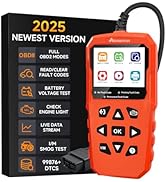 OBD2 Scanner,V880 Car Scanner Diagnostic Tool: Car Check Engine Code Reader with Reset,Live Data ...