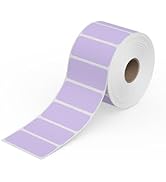 Rollo Direct Thermal 2x1 Sticker Labels - Roll of 1,000 Purple Thermal Labels - Multi-Purpose The...