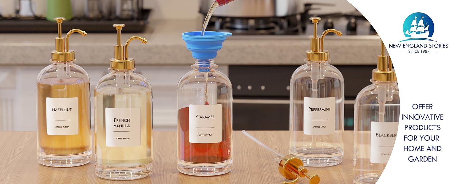 coffee syrup dispenser
