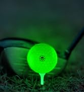 LED golf balls