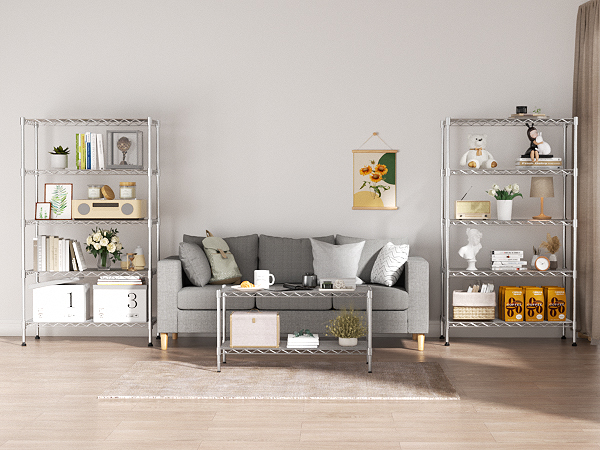 metal storage shelf rack