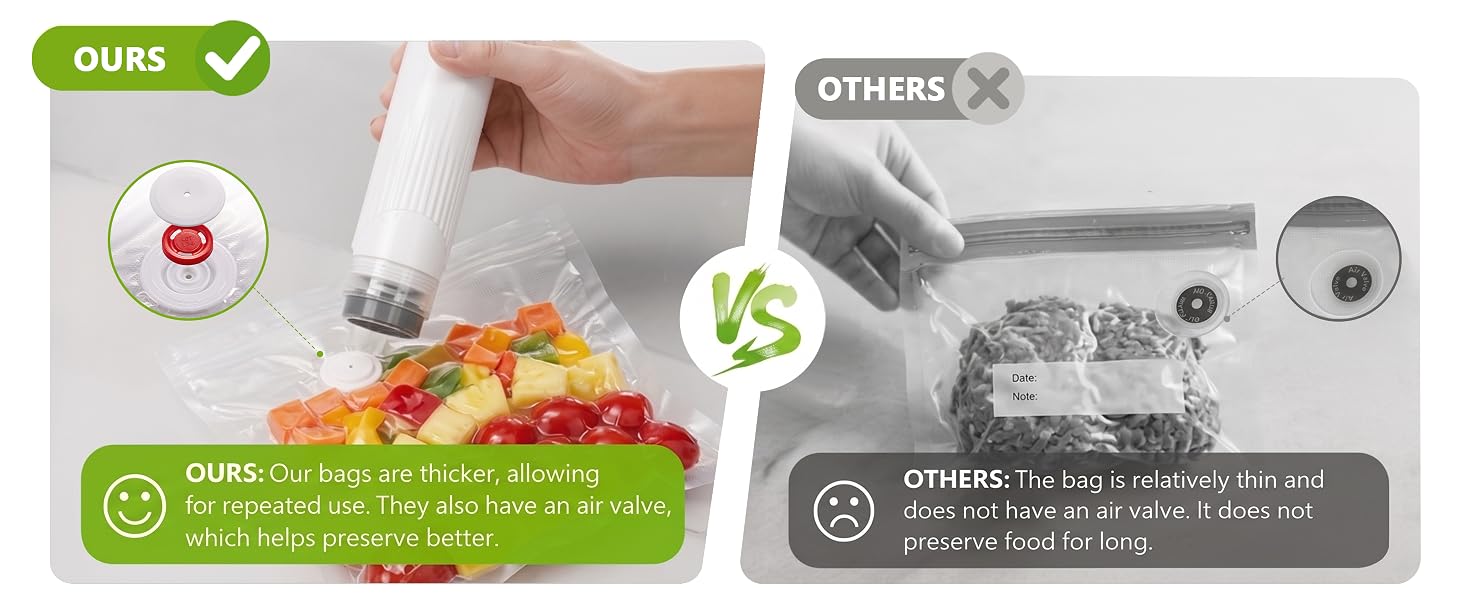 Provides a powerful seal, keeping every meal fresh.