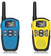 Walkie Talkies, NXGKET Walkie Talkies 2 Pack Long Range for Adults Rechargeable Two-Way Radios wi...