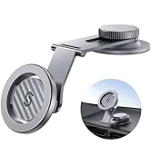 SYNCWIRE Fits MagSafe Car Mount for Universal Dashboard &amp; Tesla Screen, Kevlar Silver Magnetic Ph...