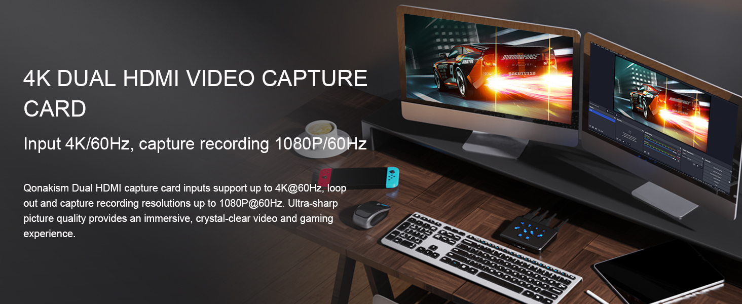 elgato game capture card,dual hdmi capture card,capture card for streaming,capture card ps5