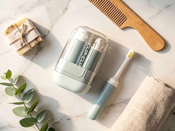 3-in-1 Travel Toothbrush Set