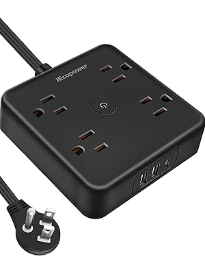 usb power strip power strip flat plug