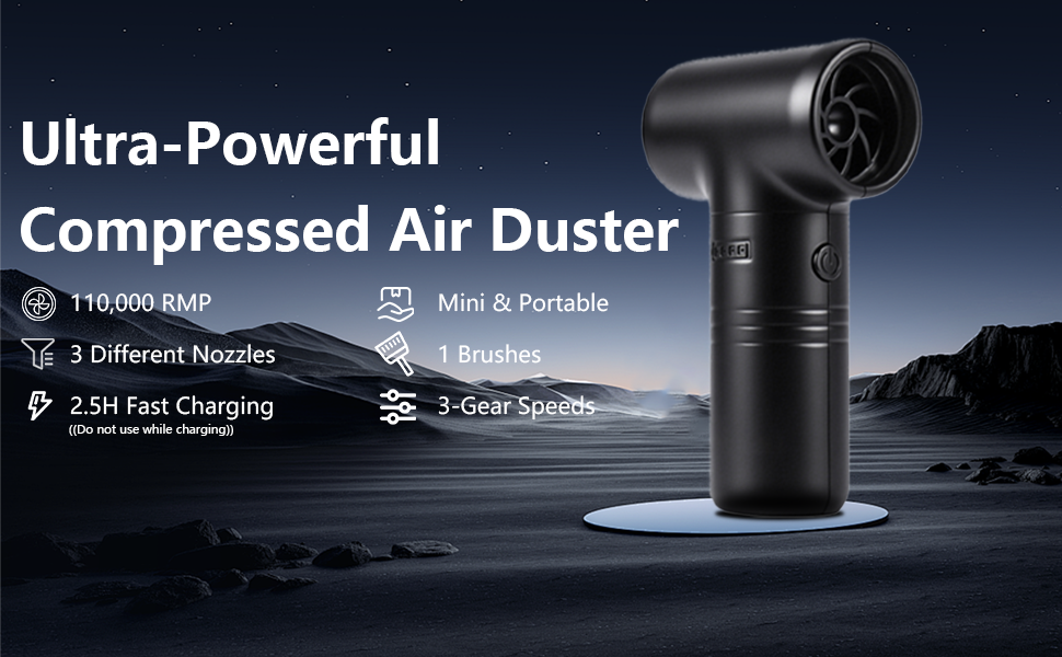 Ultra-Powerful Compressed Air Duster