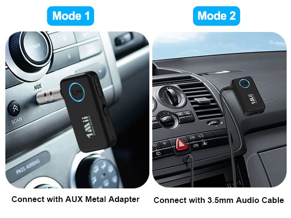 aux bluetooth car adapter