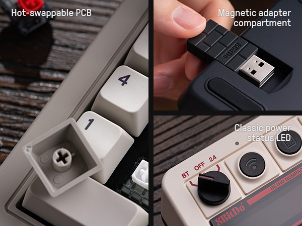 Retro 18 Mechanical Numpad for Windows and Android 