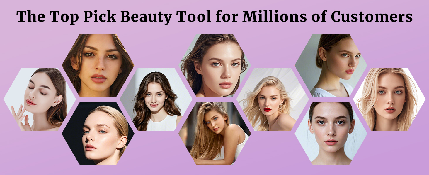 Electric Razor for Women Men Facial Hair Remover, Rechargeable Led Display Hair Removal Kit