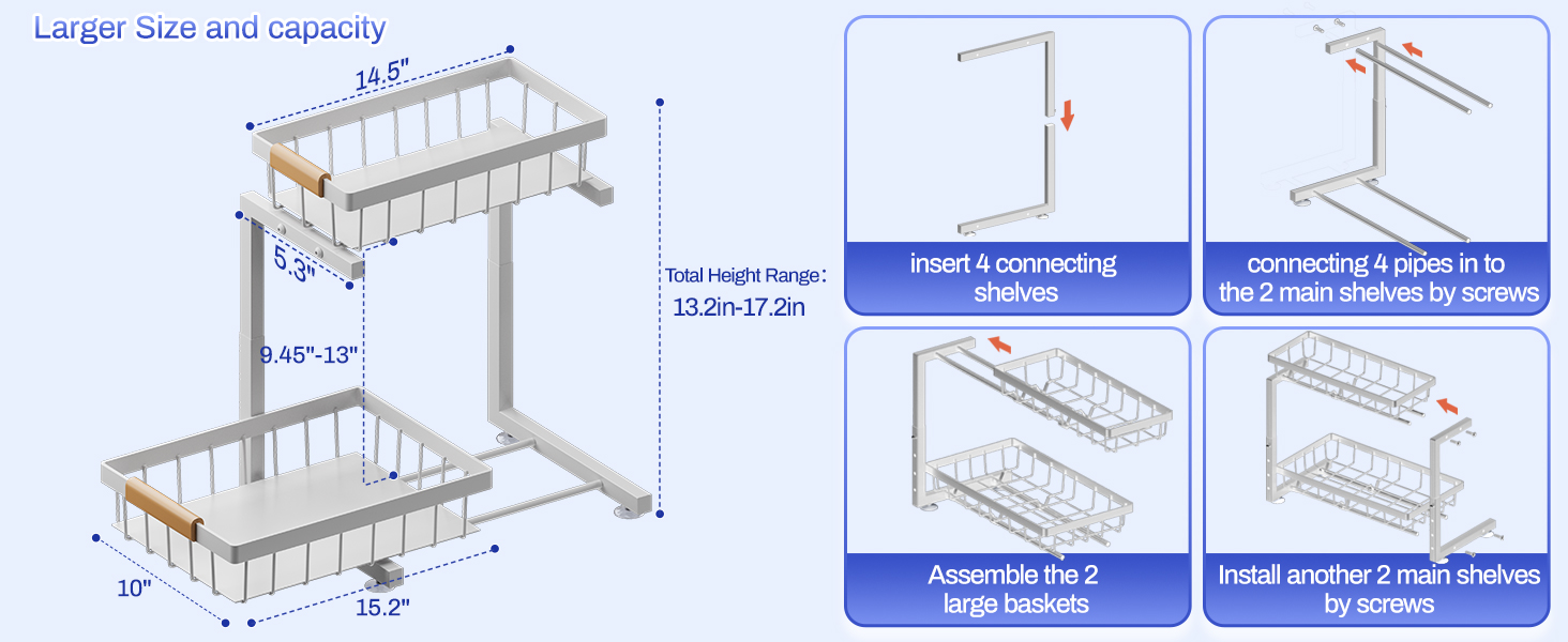 Product size section