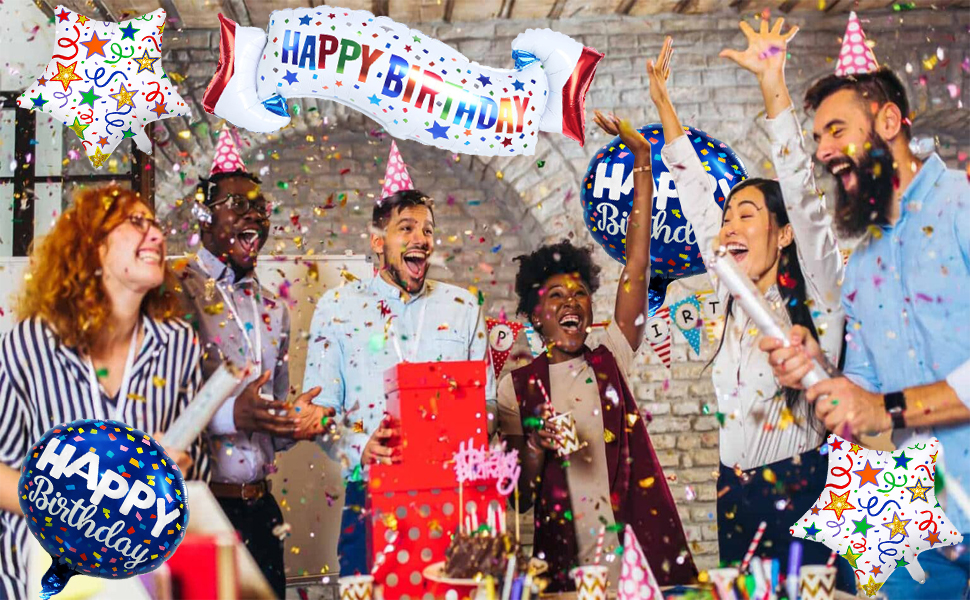 Happy Birthday Balloons