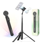 KraftGeek Magnetic Phone Tripod for iPhone, Dual-Sided Mount for MagSafe | 67" Auto-Open Selfie S...