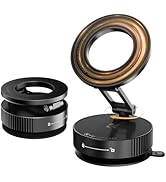 K&F CONCEPT Magnetic Phone Holder for Car, 360° Rotatable Vacuum Magnetic Phone Holder for Your C...