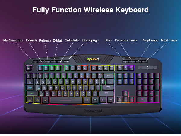 Wireless Gaming Keyboard