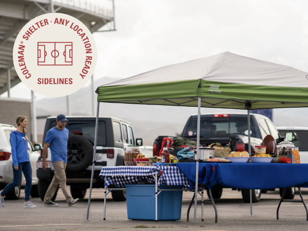  coleman canopy shelter location versatile anywhere sidelines tailgate sports good shelter sun rain