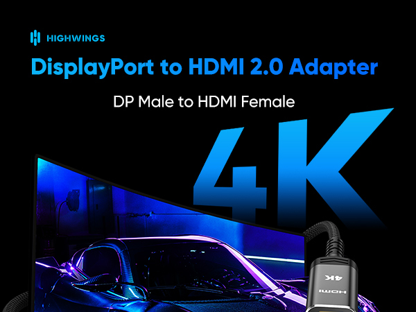 DisplayPort to HDMI