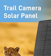 Solar Panel For Trail Camera