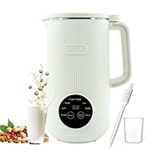 8-in-1 Automatic Soy Nut Milk Maker,40oz Soy Milk Maker for Homemade Almond,Oat,Soy Milk,Rice Pas...