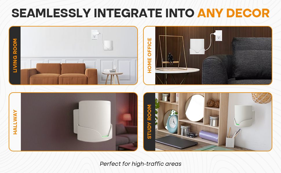 SEAMLESSLY INTEGRATE INTO ANY DECOR