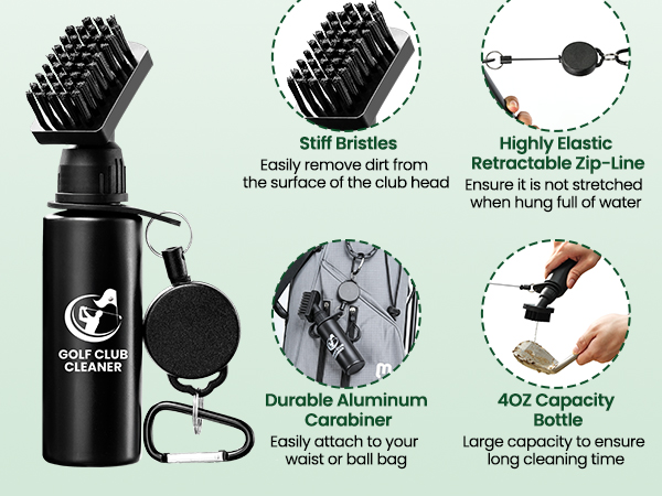 golf brush and groove cleaner