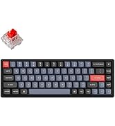Keychron K6 Pro Wireless Custom Mechanical Keyboard, QMK/VIA Programmable Macro, Hot-Swappable Ke...