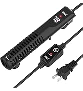 hygger Ceramic Submersible Aquarium Heater, New Explosion-Proof Fish Tank Water Heater with Exter...